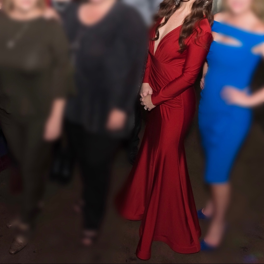 Red Gown